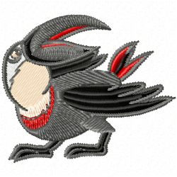 Parrots Embroidery Design 7